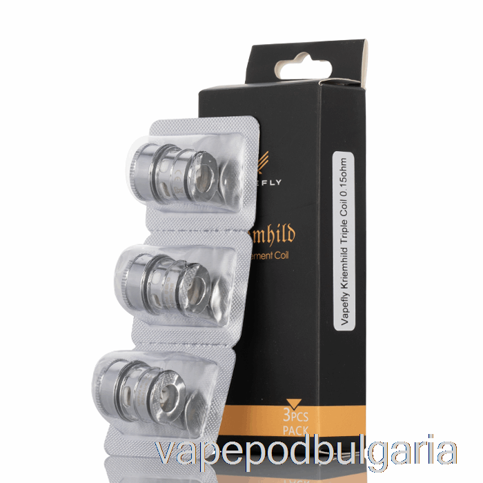 Vape Bulgaria Vapefly Kriemhild резервни намотки 0.15ohm тройни мрежести намотки